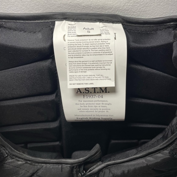 NEW Adult Small Protection Riding Vest - Picture 4 of 5